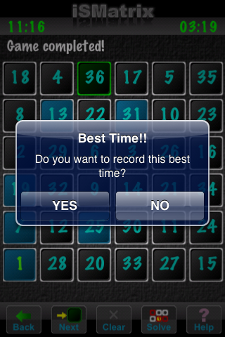 Screenshot iSMatrix Screenshot iSMatrix